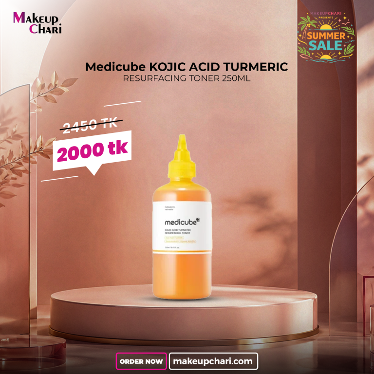 Medicube KOJIC ACID TURMERIC RESURFACING TONER 250ML