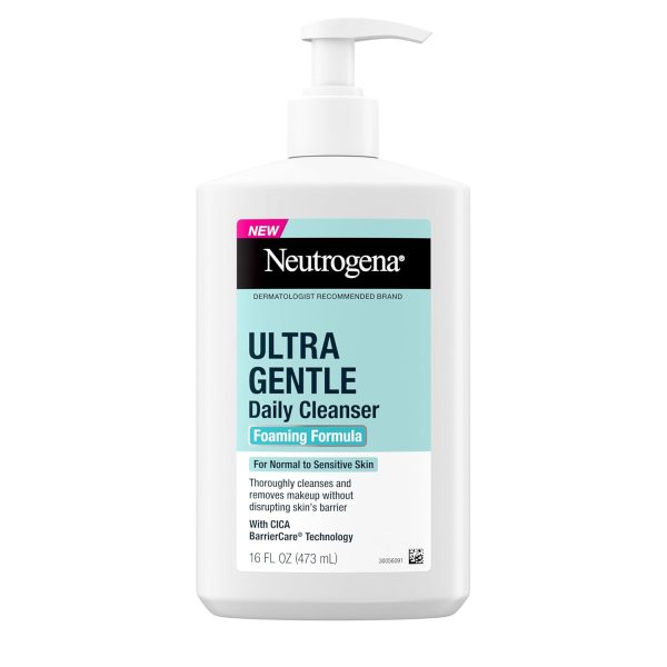 Neutrogena Ultra Gentle Daily Cleanser 473ml (Normal To Sensitive Skin)