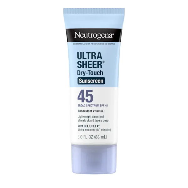 Neutrogena Ultra Sheer Dry-Touch Sunscreen Lotion Broad Spectrum SPF 45 88ml