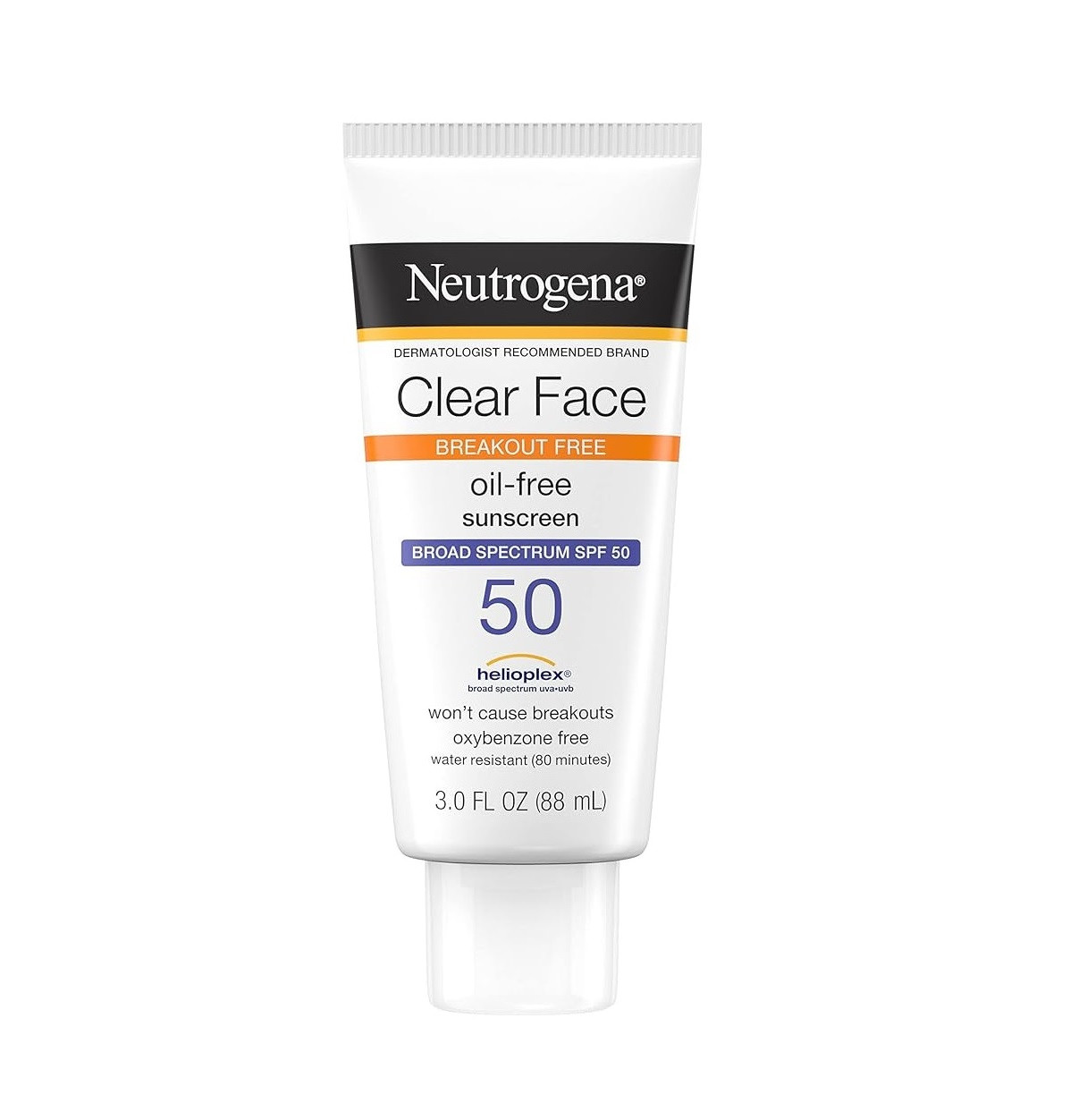 Neutrogena Clear Face Oil-Free Sunscreen SPF50 88ml Neutrogena Clear Face Oil-Free Sunscreen SPF50 88ml