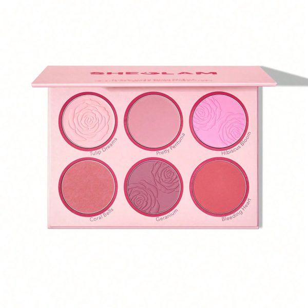 Sheglam Floral Flush Blush Palette Blushing Bouquet