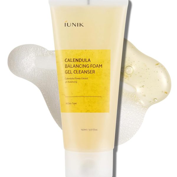 IUNIK Calendula Balancing Foam Gel Cleanser 150ml