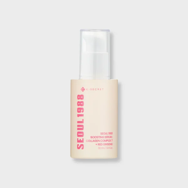 KSECRET - SEOUL 1988 Boosting Serum : Collagen Complex 7 + Red Ginseng 30ml