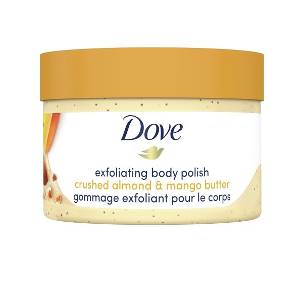 Dove Exfoliating Body Polish Crushed Almond and Mango Butter 298g