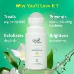 Chemist at Play 5% AHAs + Vitamin C Underarm Roll On - White Jasmine - 40ml