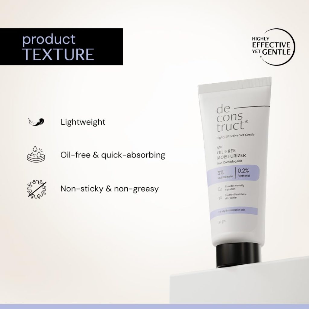 Deconstruct Oil-Free Moisturizer for Oily Skin – 3% NMF Complex + 0.2% Panthenol 50g