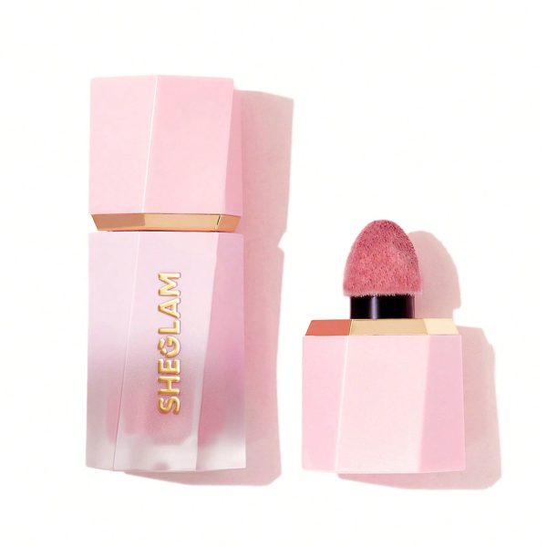 SheGlam Color Bloom Dayglow Liquid Blush Shimmer Finish - Love Cake