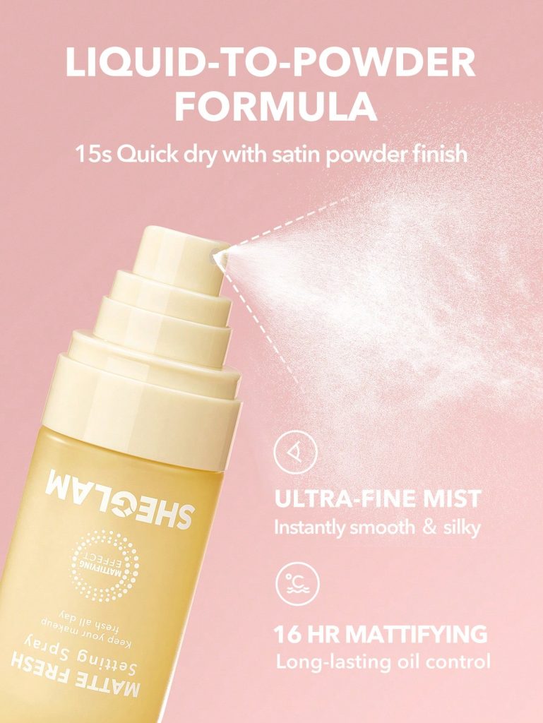 Sheglam Matte Fresh Setting Spray - 55ML .