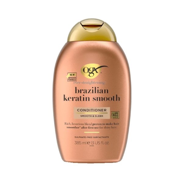 OGX Ever Straightening + Brazilian Keratin Conditioner (385ml)