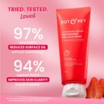 Dot and Key Strawberry Bright Niacinamide Gel Face Wash 100ml - Image 3