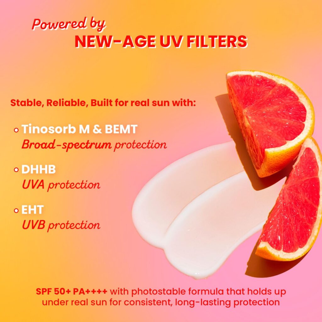 Dot and Key Vitamin C plus E Super Bright Sunscreen SPF 50+ 50g