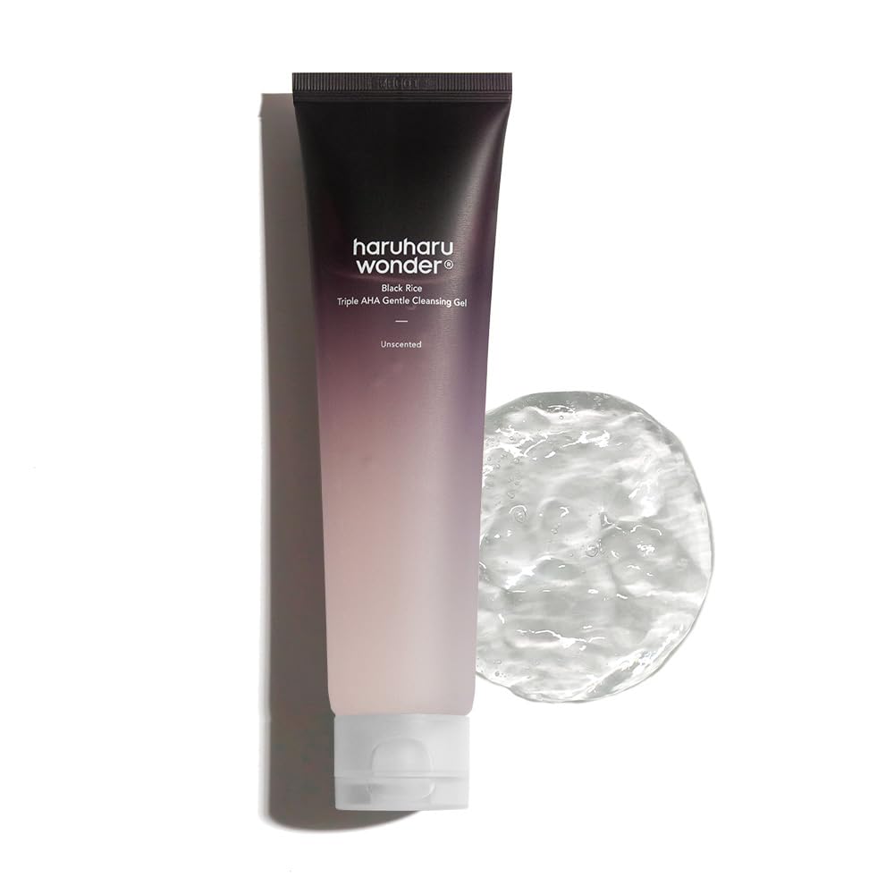 Haruharu WONDER Black Rice Triple AHA Gentle Cleansing Gel 100ml