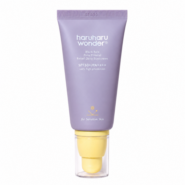 Haruharu wonder Black Rice Pure Mineral Relief Daily Sunscreen PA++++ SPF50+ 50ml..........