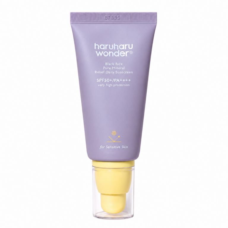 Haruharu wonder Black Rice Pure Mineral Relief Daily Sunscreen PA++++ SPF50+ 50ml..........