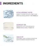 Dermatouch 1% Hyaluronic Acid Sunscreen SPF 50 Pa++++ 30g
