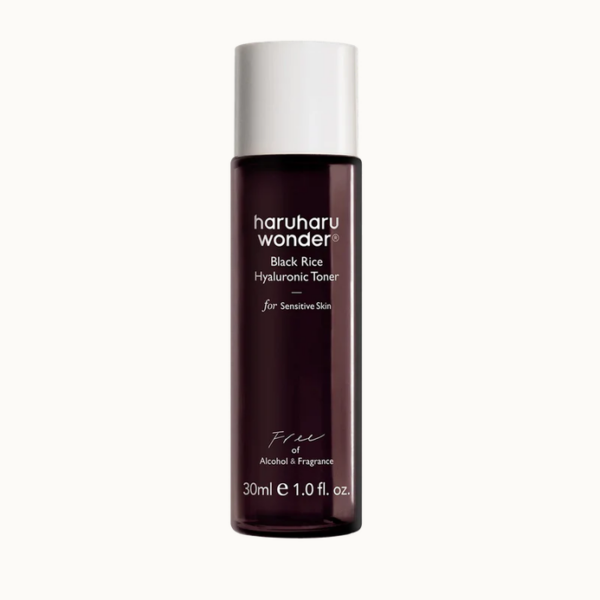 HaruHaru WONDER Black Rice Hyaluronic Toner for Sensitive Skin 30ml