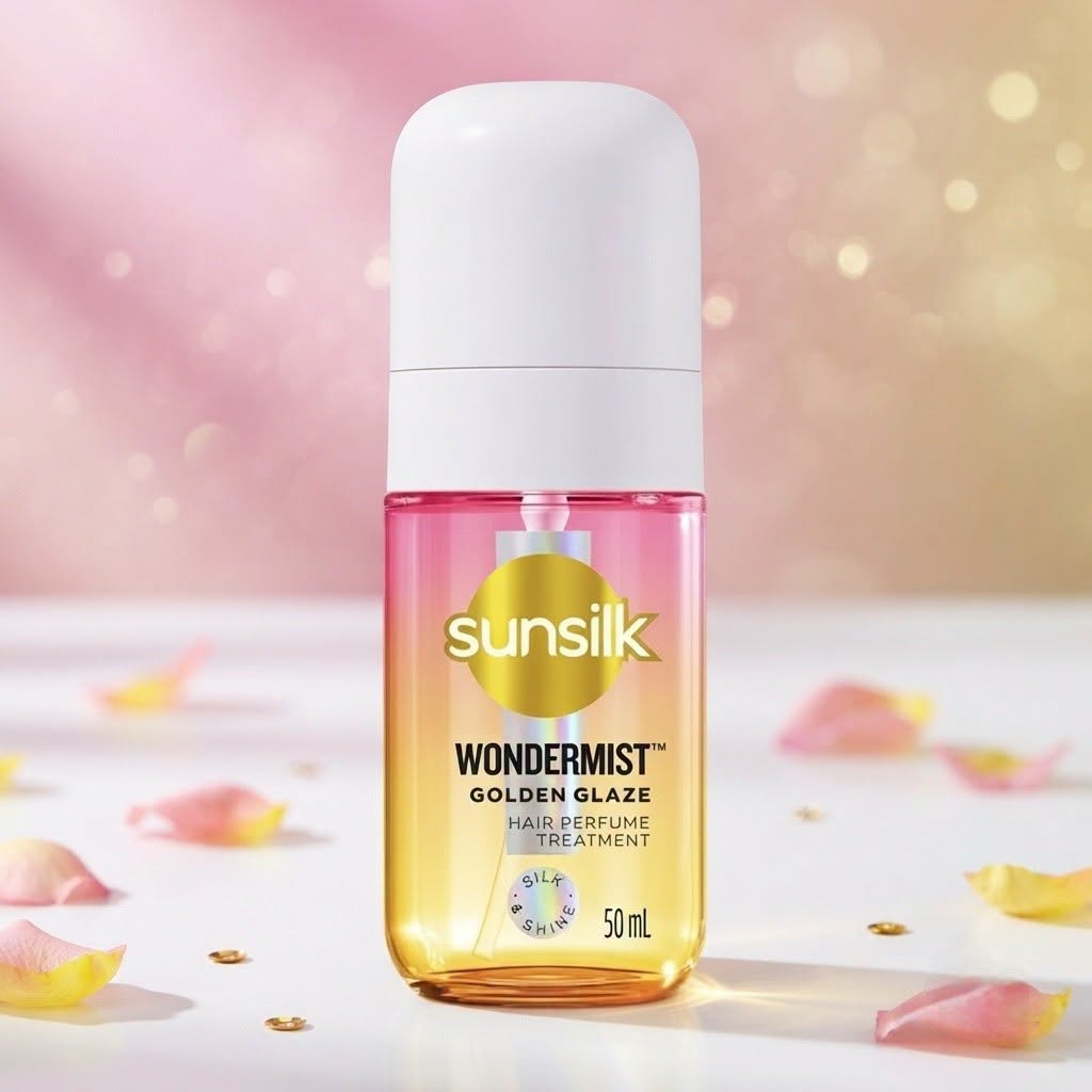 Sunsilk Wondermist Golden Glaze Hair Perfume Treatment 50ml